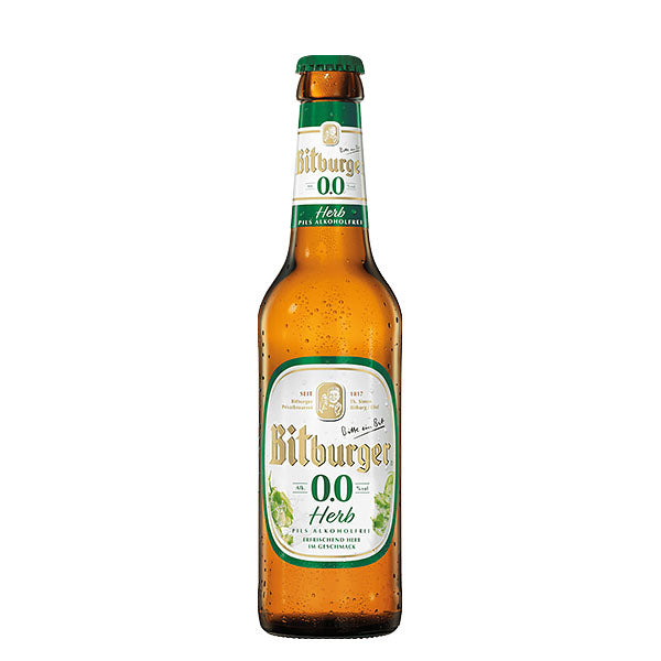 Bitburger Herb 0,0% 24x0,33l