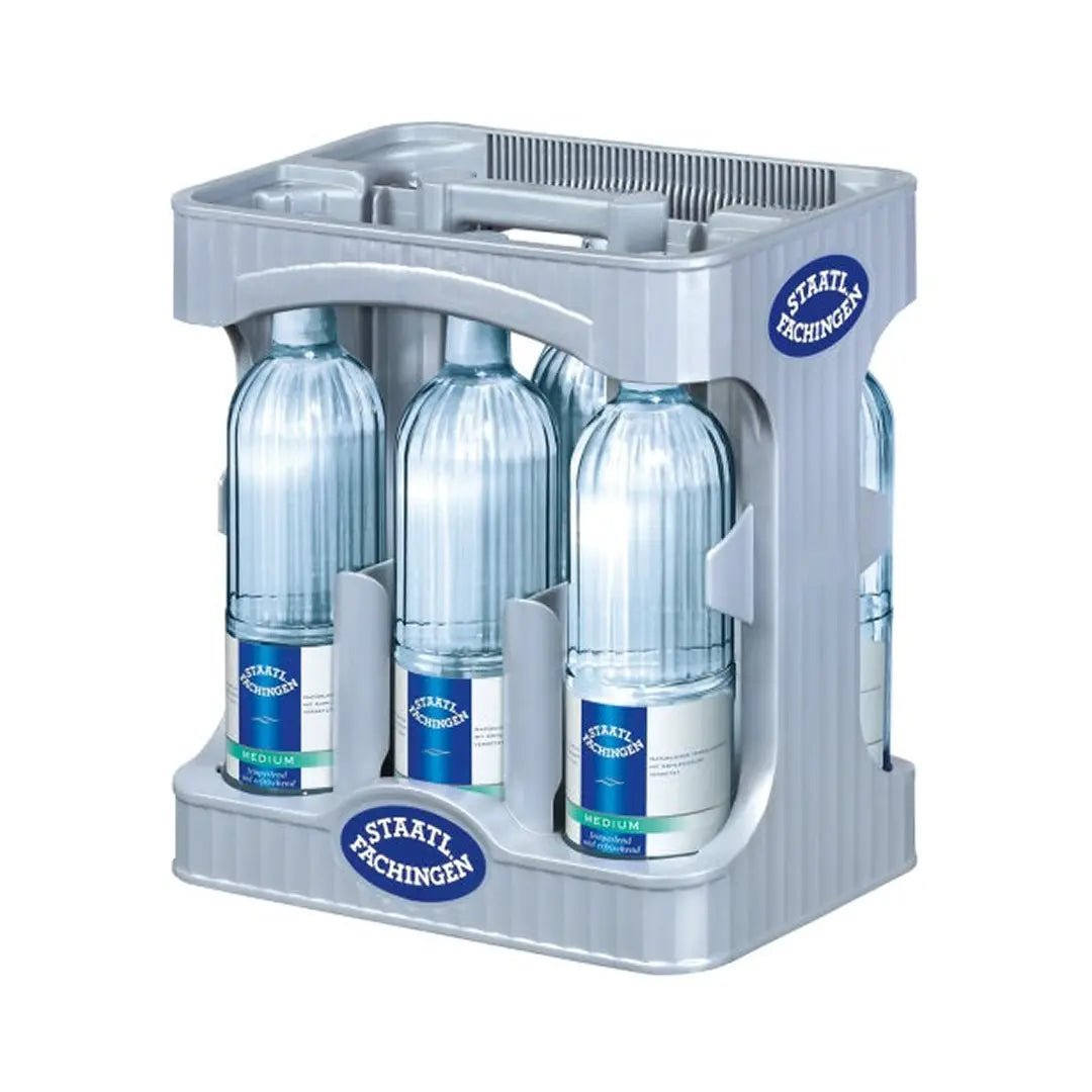 Staatl. Fachingen Classic 6 x 1,0 L – Natürliches Heilwasser mit Kohlensäure