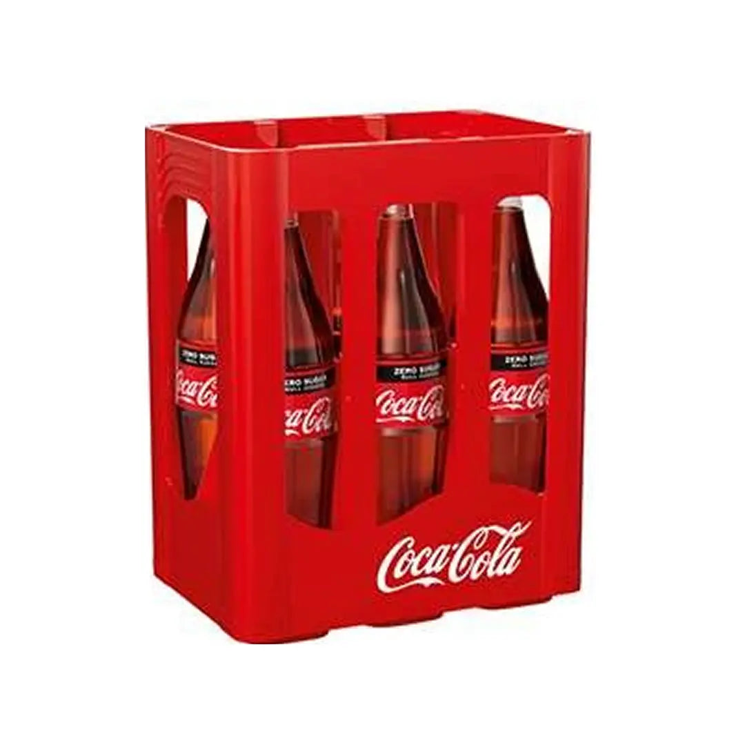 Coca-Cola / Fanta / Sprite / Zero 6 x 1,0 L – Kult-Softdrinks in der Glasflasche