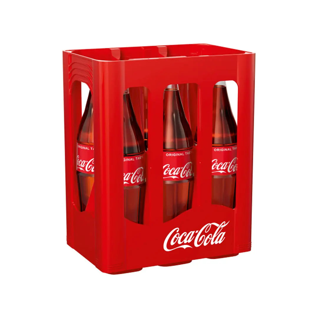 Coca-Cola / Fanta / Sprite / Zero 6 x 1,0 L – Kult-Softdrinks in der Glasflasche