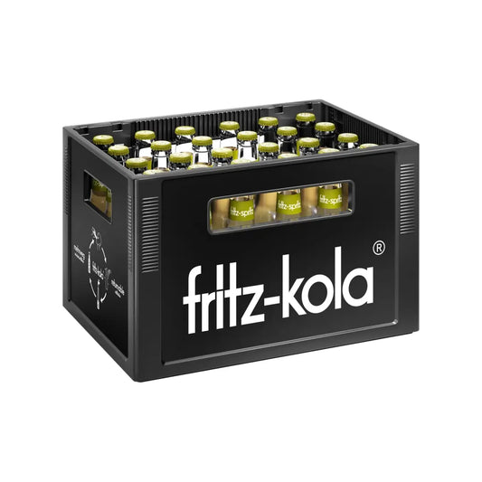 Fritz-Spritz Bio-Apfelsaftschorle 24 x 0,33 L – Direktsaft, bio, richtig gut