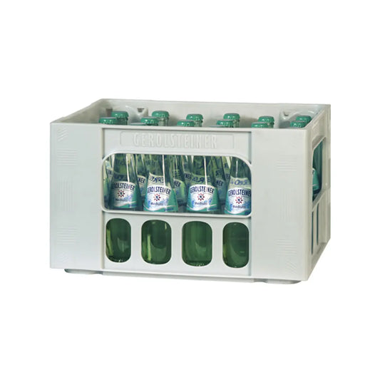 Gerolsteiner Medium 24 x 0,2 L – Feinperliges Mineralwasser in kleinen Glasflaschen